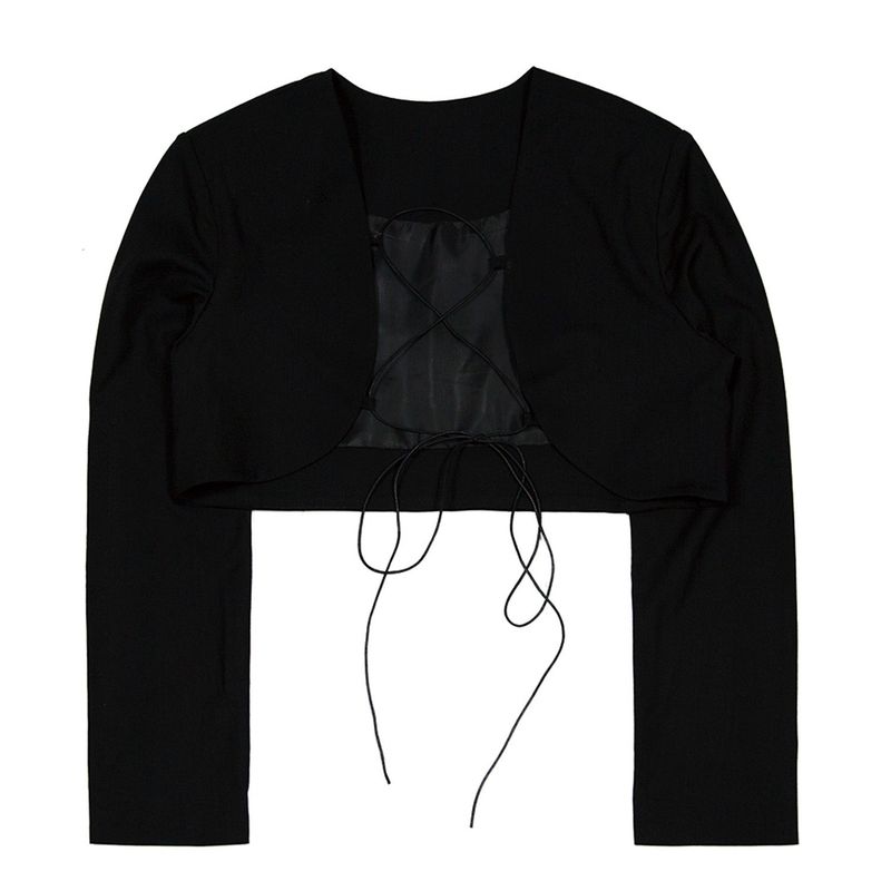 213-ROPE BOLERO JACKET