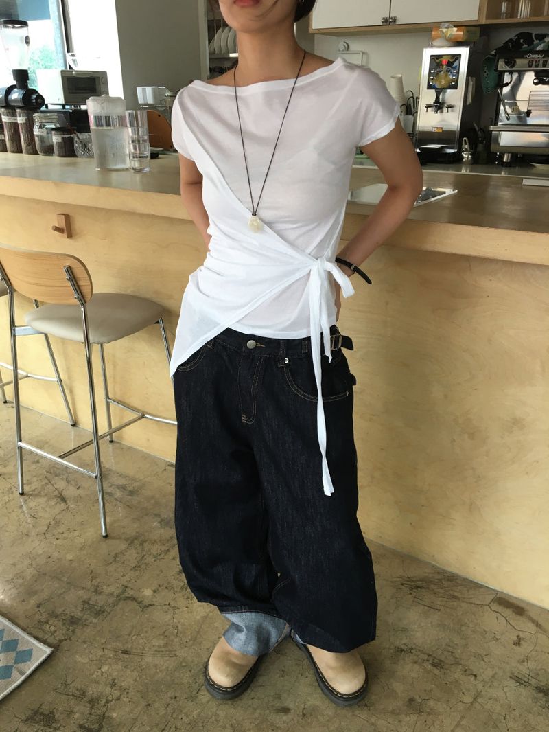 Summer Selvage Roll-Up Denim (1color)