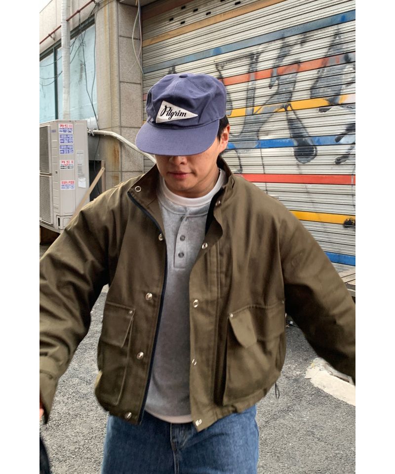 sobaq（ソバック）の「Neck Belt Crop Bomber Jacket（Jackets/Outerwear）」