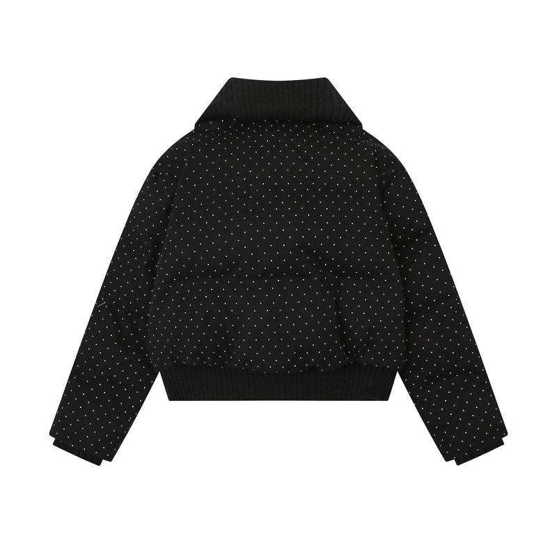 Ribbon Dot Padded Jacket 233507826