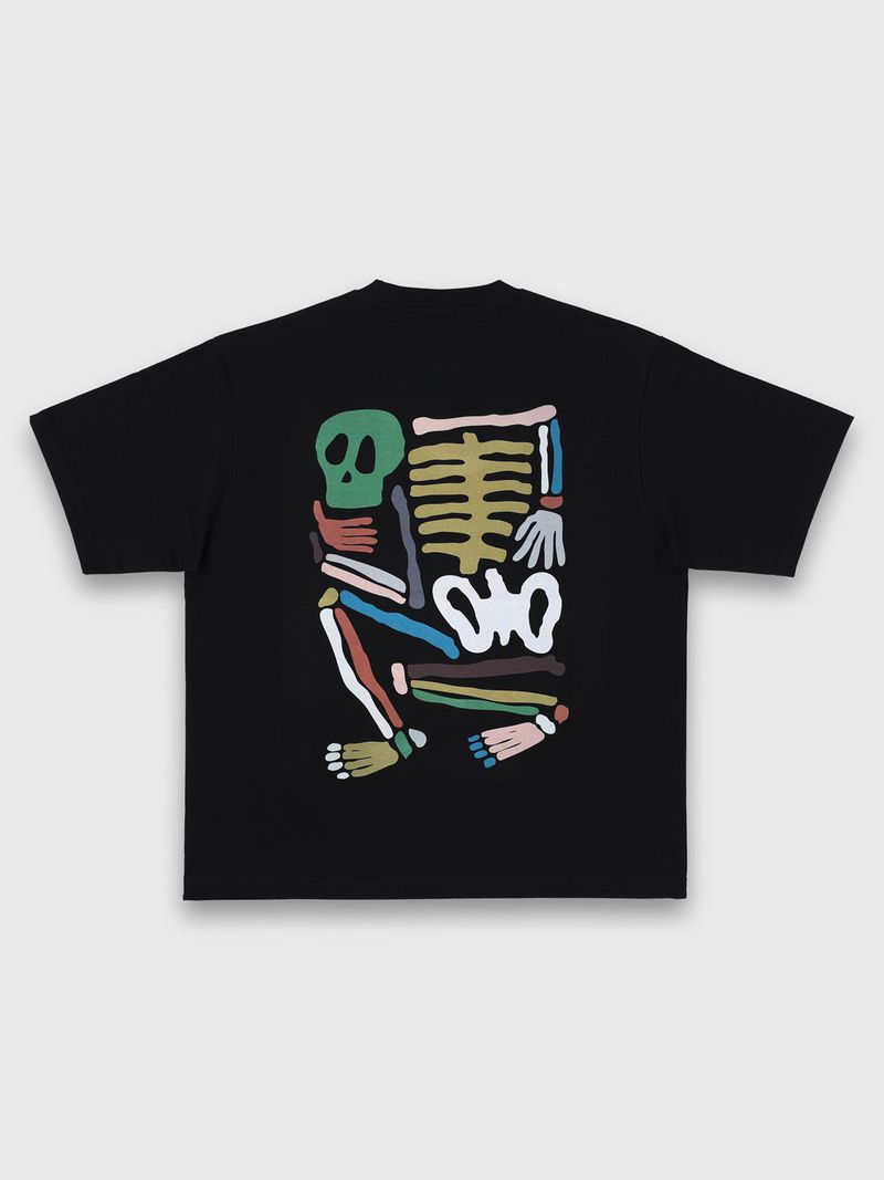 stockholm syndrome（ストックホルムシンドローム）の「グリースカルTシャツ - ブラック（トップス）」