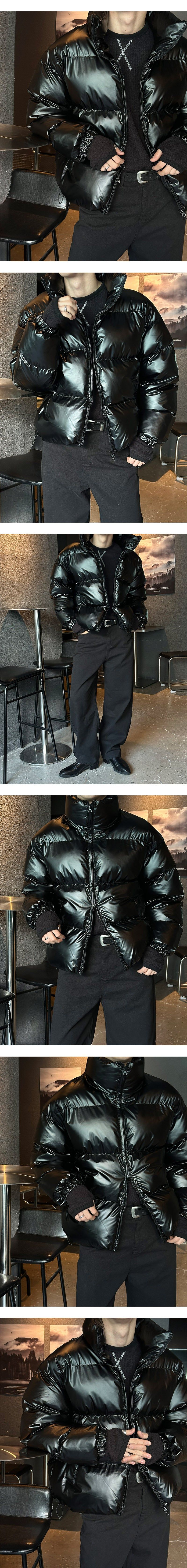  [PROMOTION] Glossy black short padding
