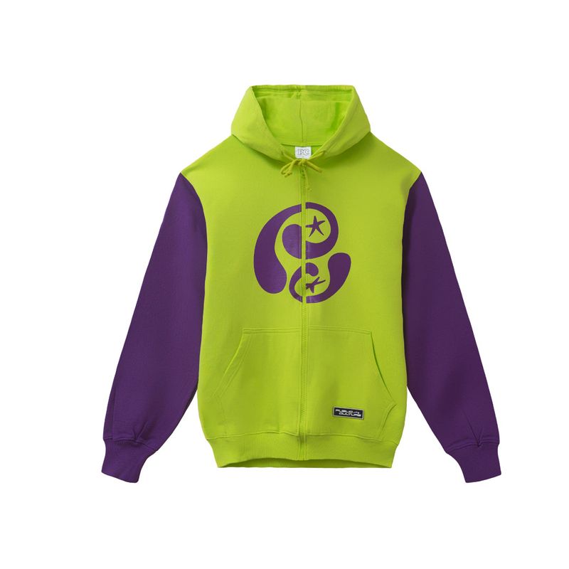 Public Culture（パブリックカルチャー）の「Milkyway Zip Up Hoodie - Lime Green（Tops）」