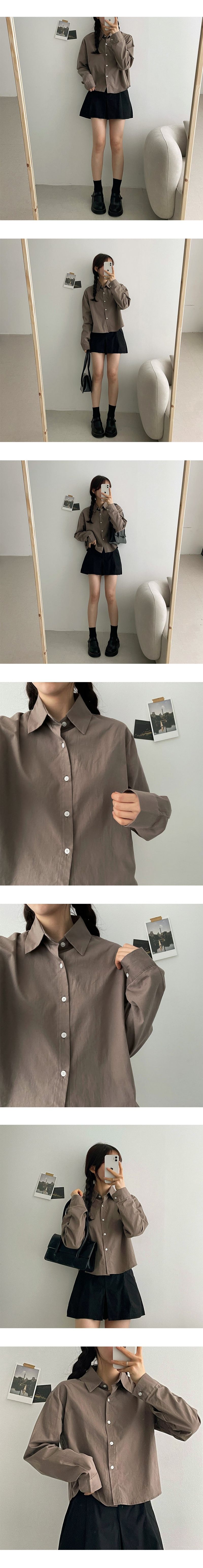 Hani half Crop Shirt