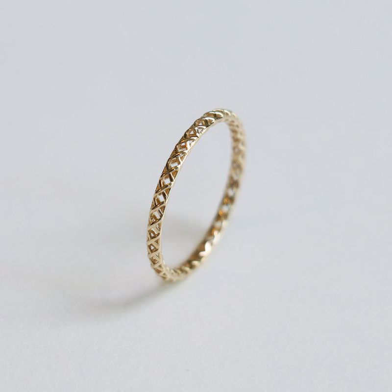 Less is more(レスイズモア)の「14K gold whole ring(Accessories)」