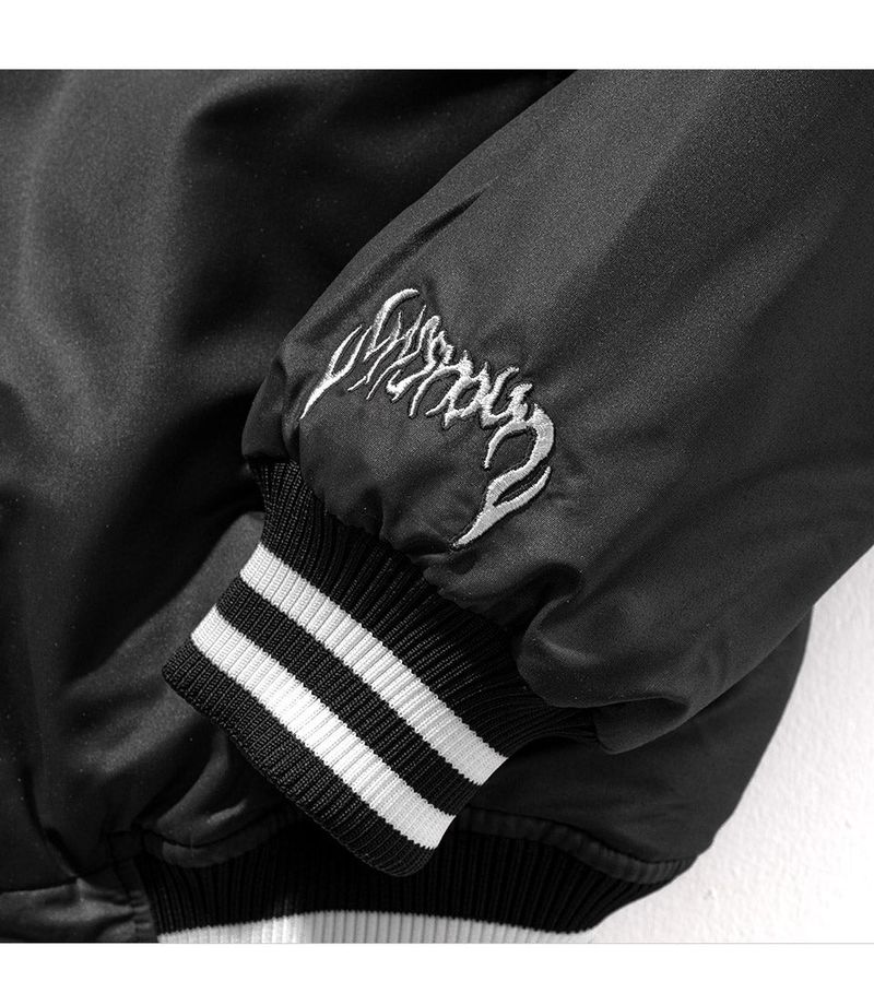 VIRTUAL WORLD 6OZ VARSITY JACKET
