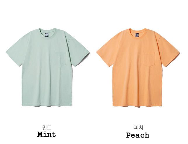 Original Plain Pocket Short Sleeve