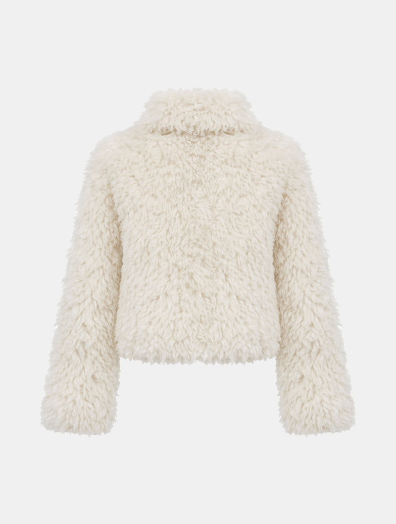 Eve Soft Fur Half-Neck Jacket
