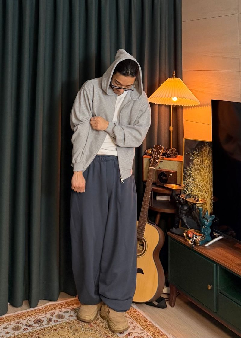 Basic Belted Jogger Pants 3COLOR