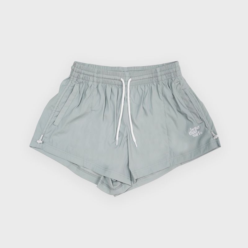 BETTER THAN SURF（べターザンサーフ）の「SMILE LOGO SHORT PANTS - OLIVE GREY（Pants）」