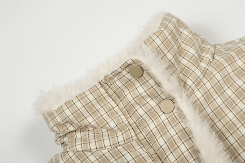 Heart Check Reversible Puffer Jumper