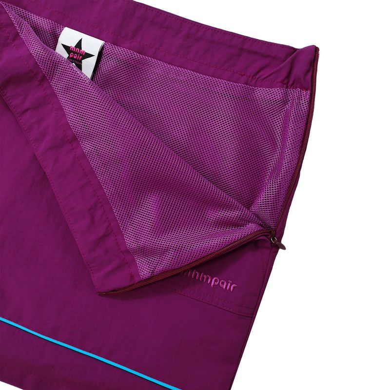  NYLON SKIRT PURPLE