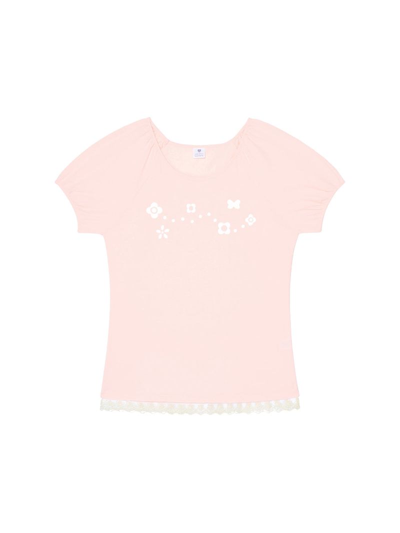 Isummerly（アイサマリー）の「Nabi Dream T-shirt - Pink（Tops）」