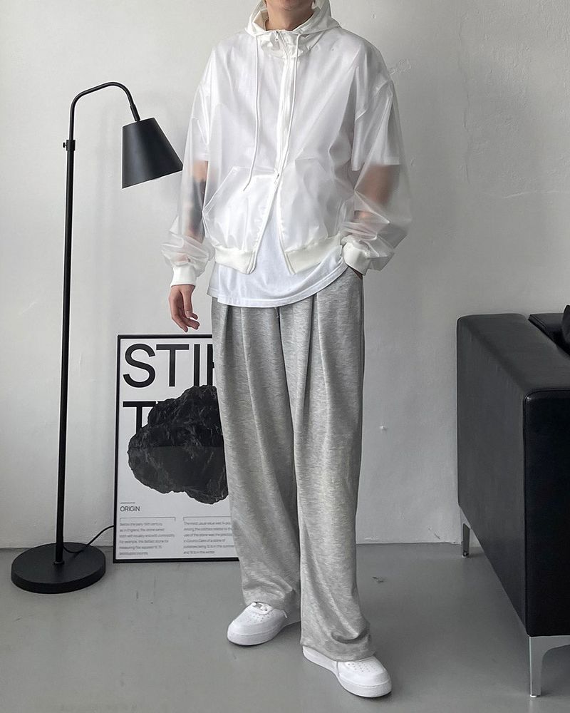 OWN Plastic Mix Zip-Up (2 colors)