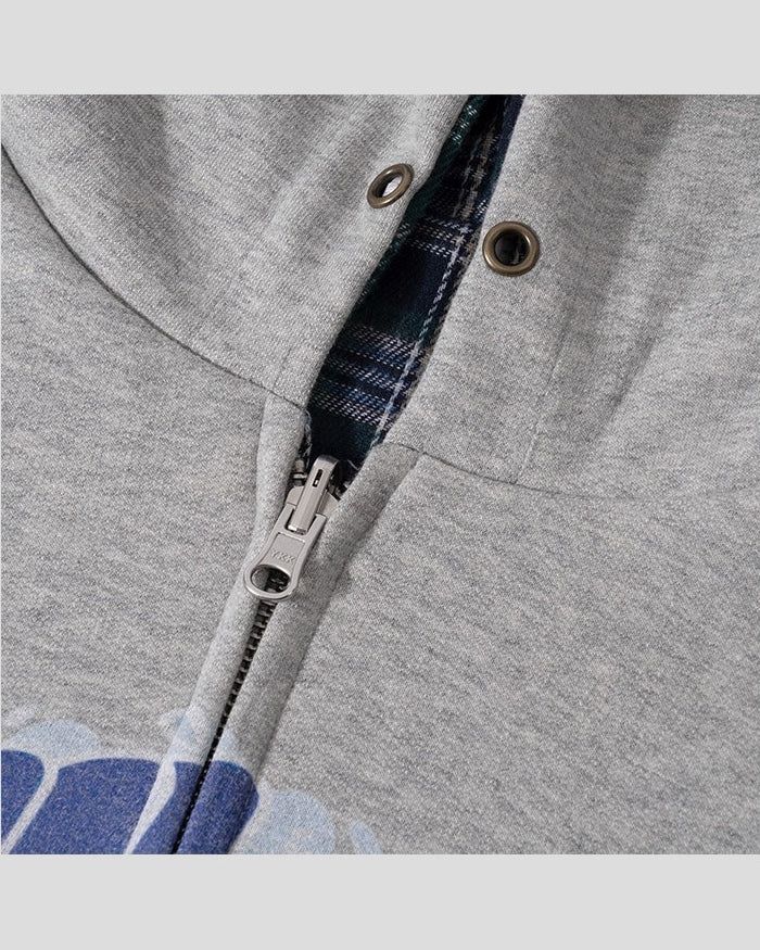 (UNISEX) Chill Reversible Over Hood Zip-Up