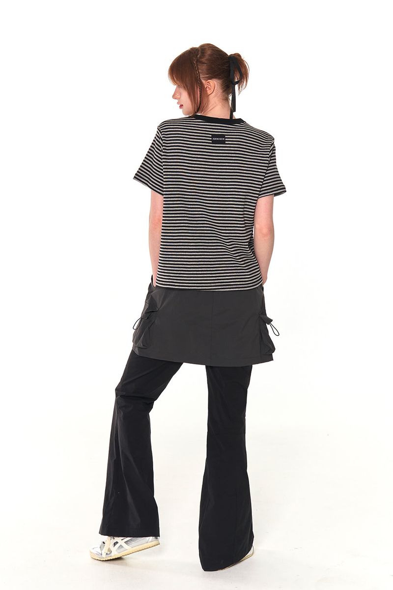 COLORS SKIRT PANTS (BLACK)