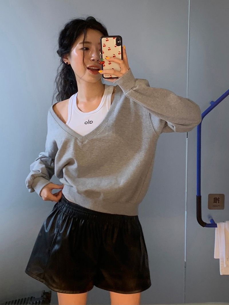 [MADE] Le Elle Leather Shorts