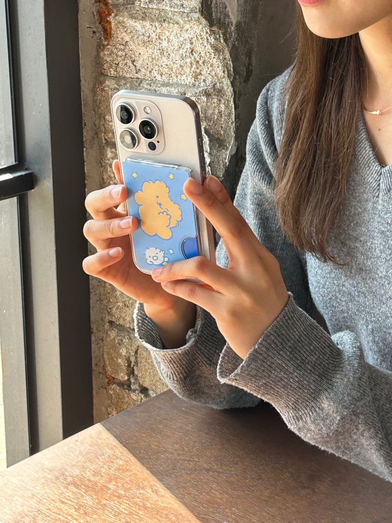 [Magsafe]Card Case | V Pose 2 Type