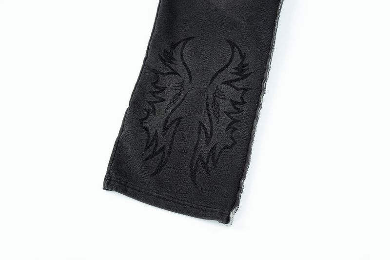 WESTERN DENIM SWEATPANTS