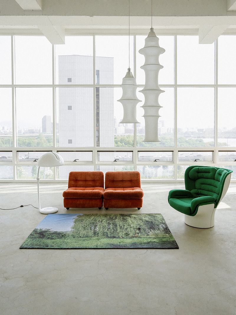 green willow rug - L