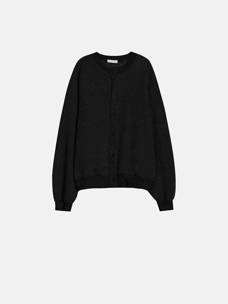 ASCLO Crochet See Through Cardigan (3color)