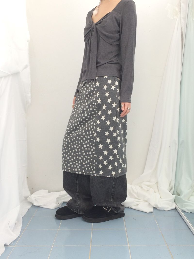 drapeline star skirt