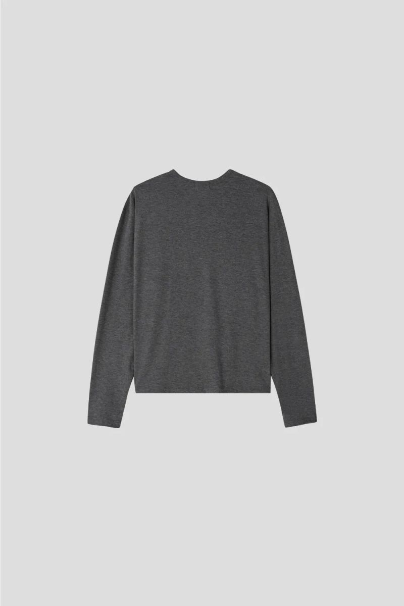 [1+1] LMN Essential Comfort Cotton Long Sleeve T-Shirt (9 colors)