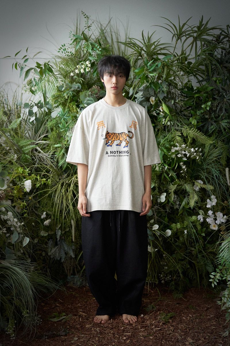 MU-WI PRT. BOX 1/2 TEE (Oatmeal)