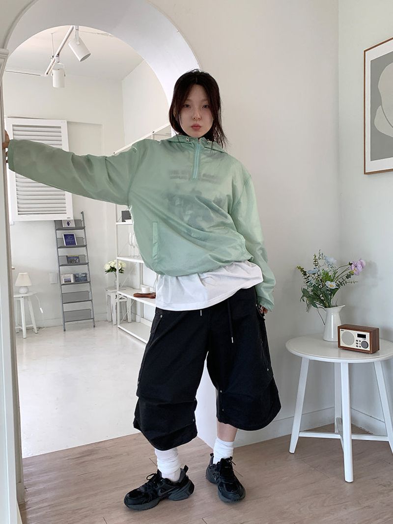 SHELL ANORAK WIND BREAKER (2C)
