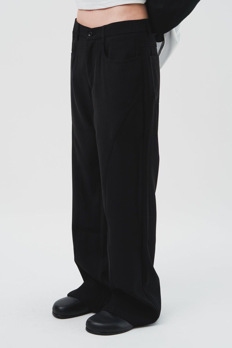 Arch Boots-cut Span Trousers
