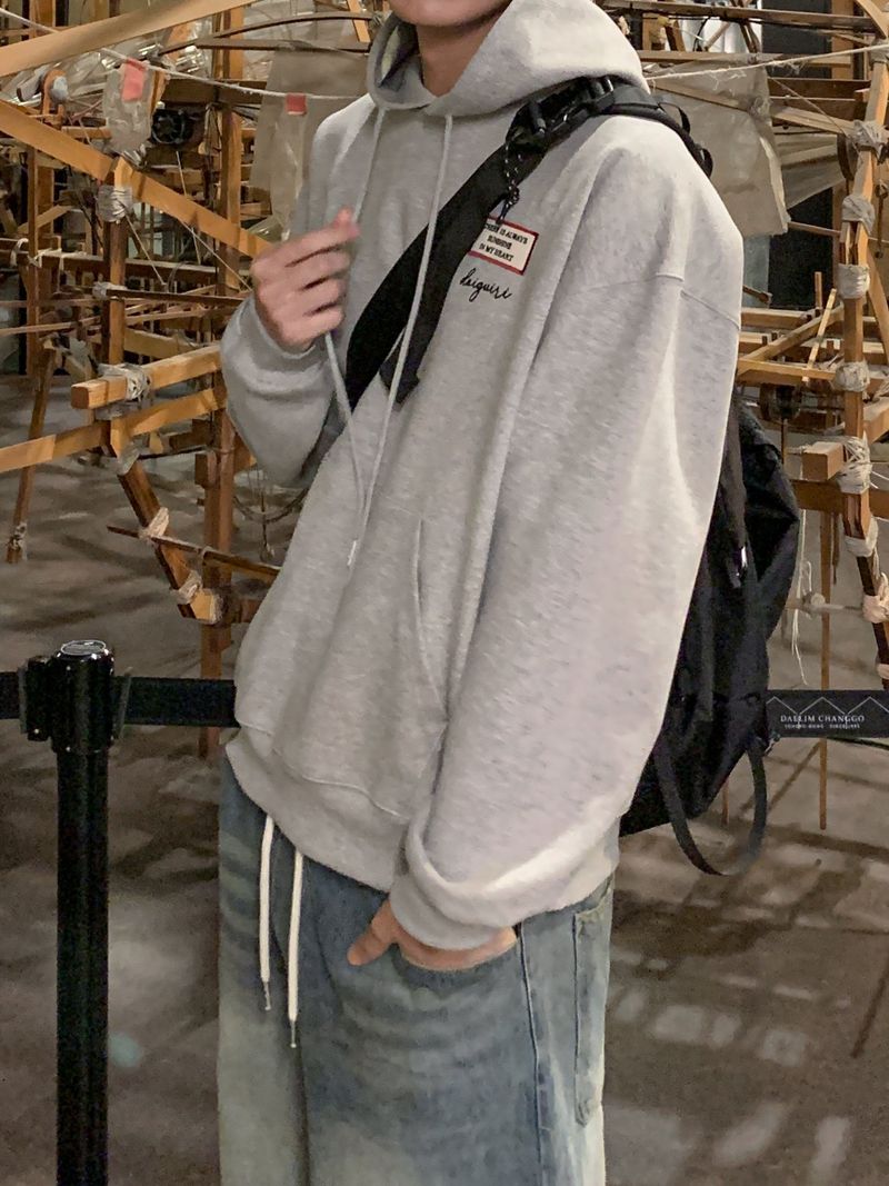 Dale patch embroidered hoodie