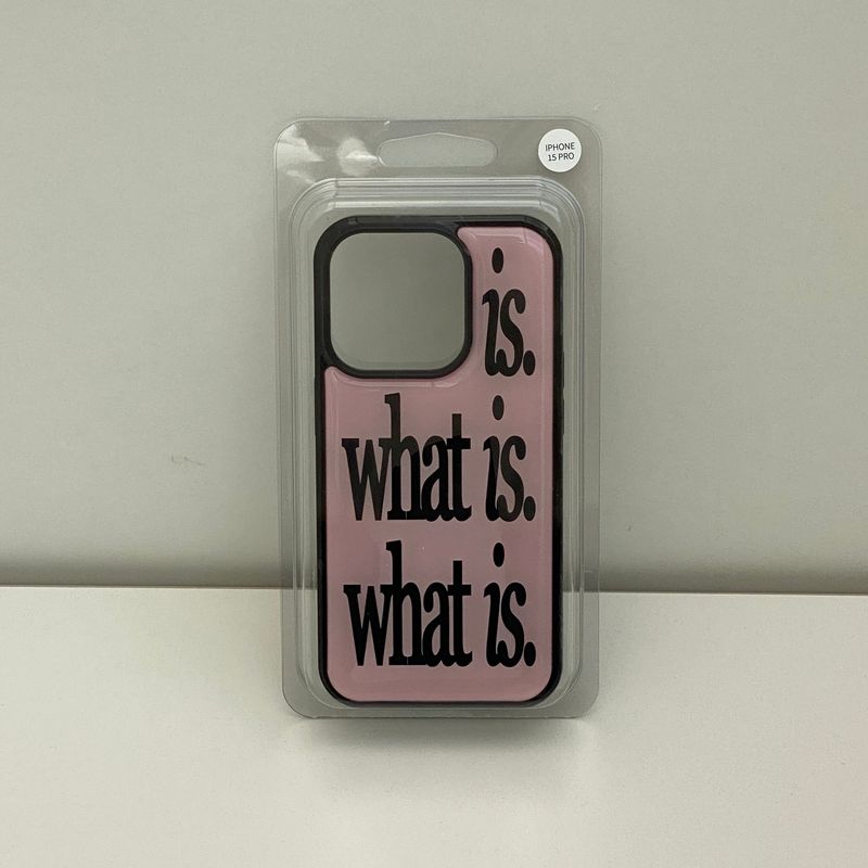 poft（ポフト）の「epoxy what is. lettering case（Smartphone Accessories）」