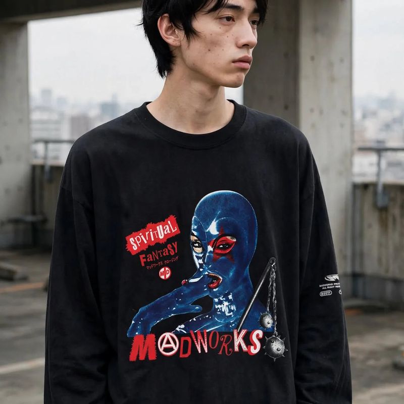 MADWORKS CLOTHING（マッドワークスクロージング）の「スピリチュアルロングスリーブ（トップス）」