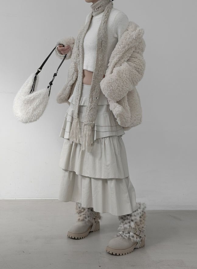 1188 Fur Warmer Platform Mid Boots