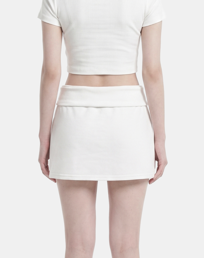 Tessa Foldover Mini Skirt