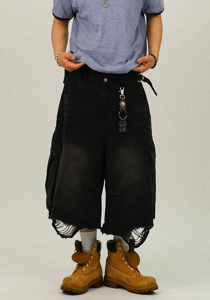 SEMIKAJI（セミカジ）の「TR Cargo Pocket Denim Pants（Pants）」