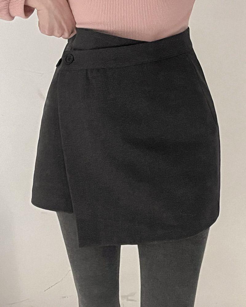 Wrap Mini Skirt