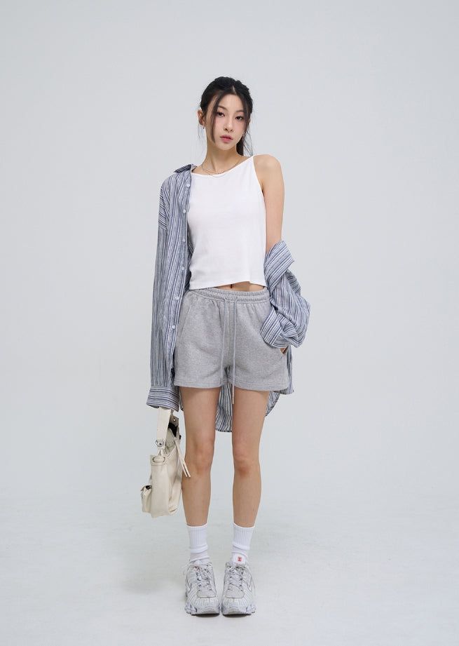 [U-BASIC] Daily Sweat Shorts