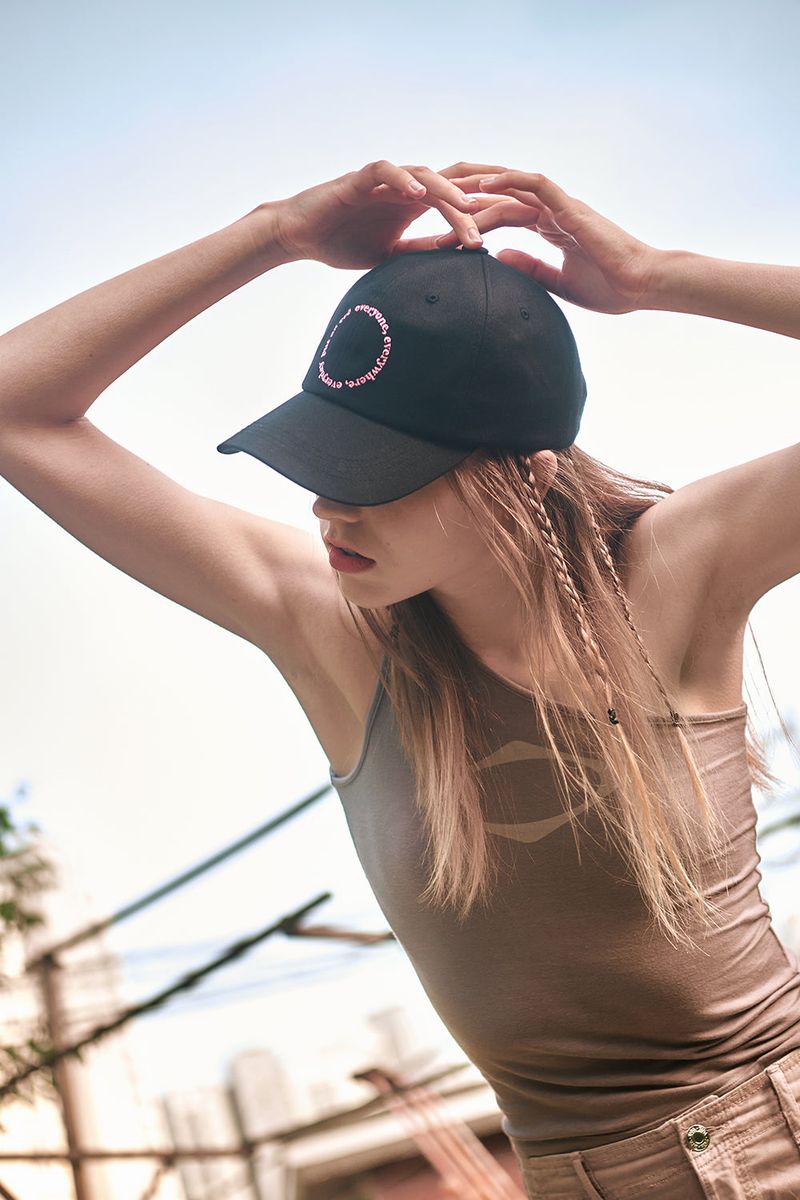 ROUND LOGO BALL CAP_3COLORS