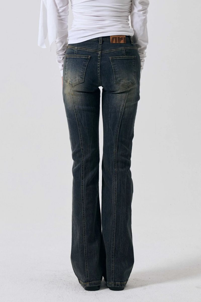 ELLA BOOTCUT DENIM PANTS / BLUE