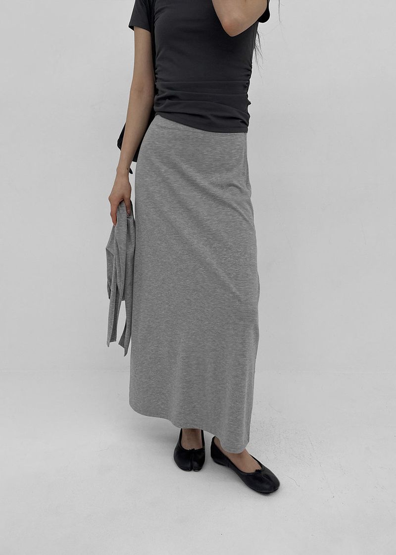 [MADE] Lofren Set - Long Skirt, Layered Wrap