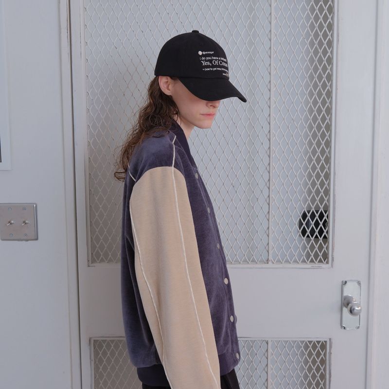 Black Yes Of Course Cap