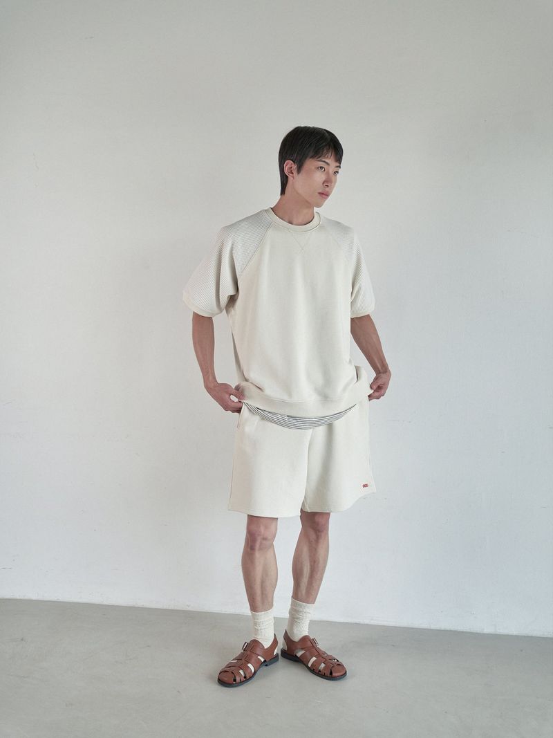 COTTON SWEATSHIRT [ CREAM ]