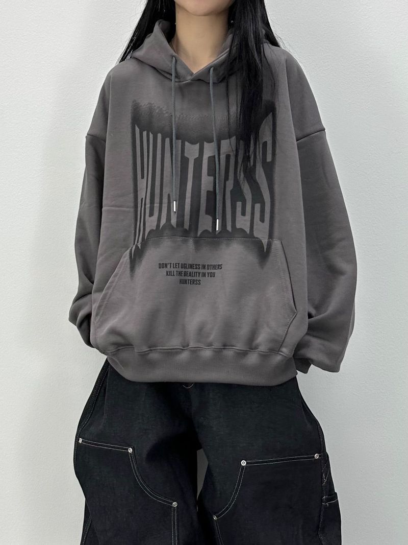 hunters crop hoodie