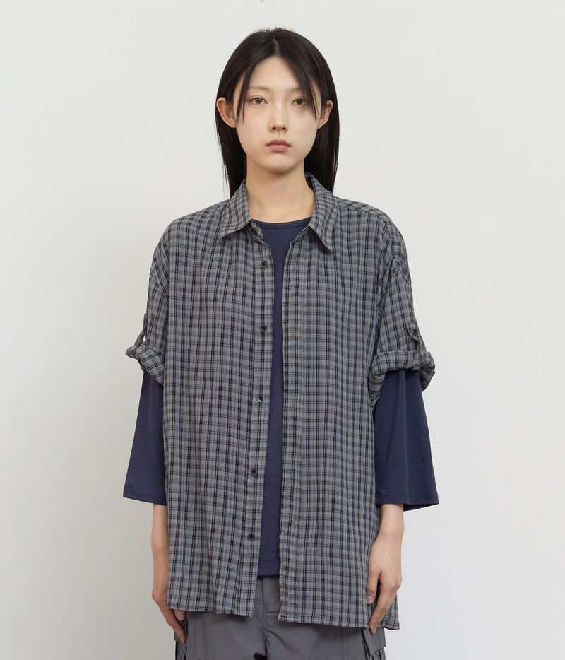 HIFIFNK(ハイファイファンク)の「Lume Checked Shirt(Tops)」