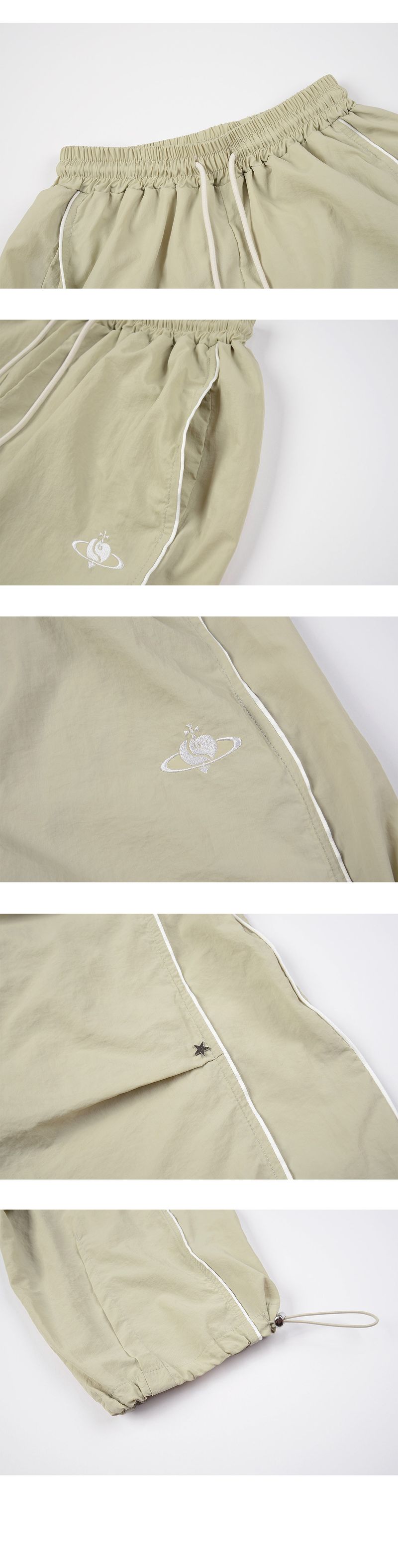 NOVA PANTS IN GREEN BEIGE