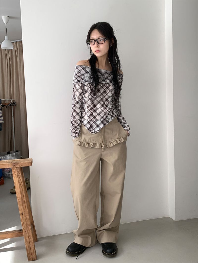 FRILL PANTS (2C)