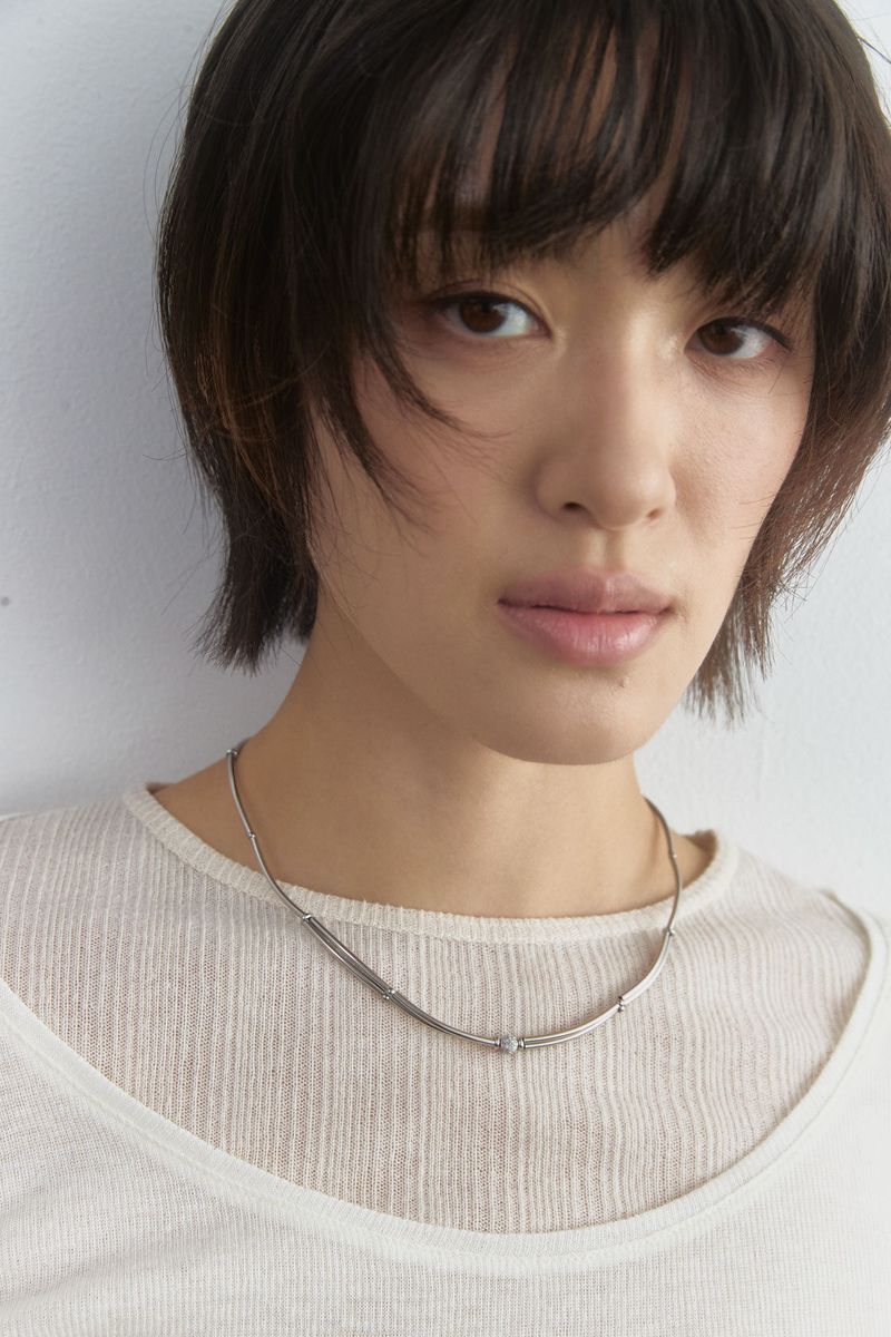 Vine cubic necklace
