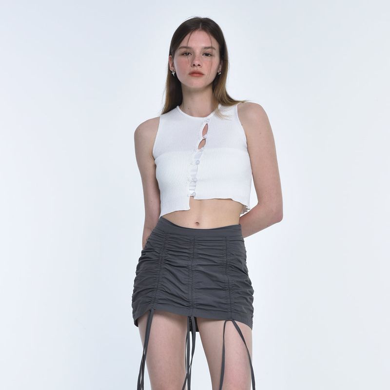 MIDNIGHT MOVE（ミッドナイトムーブ）の「bt knit top (white)（Tops）」