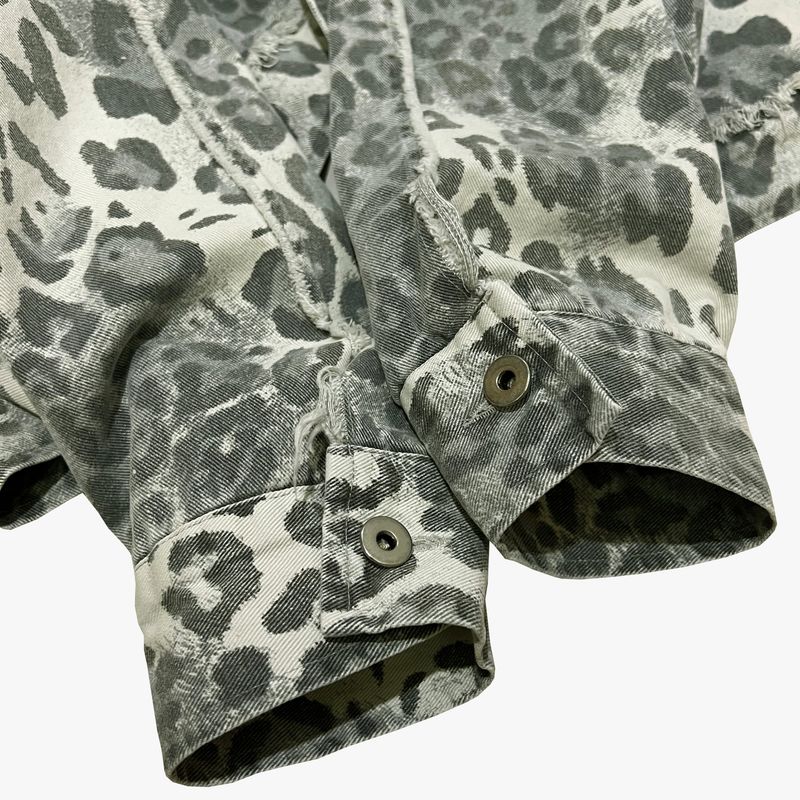 leopard grunge trucker jacket_grey